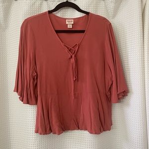 Peplum blouse